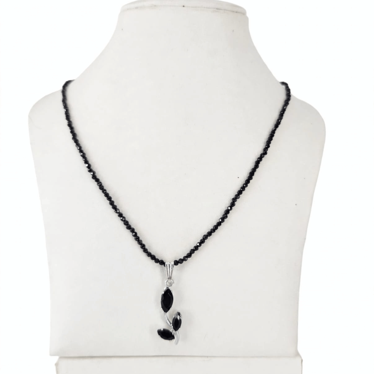 Hydro beads chain with tulip pendant